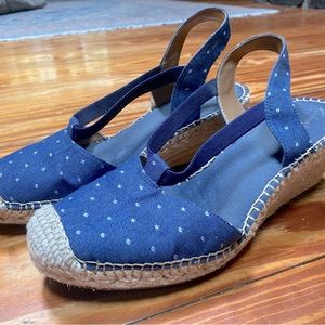 Clarks Denim Wedges